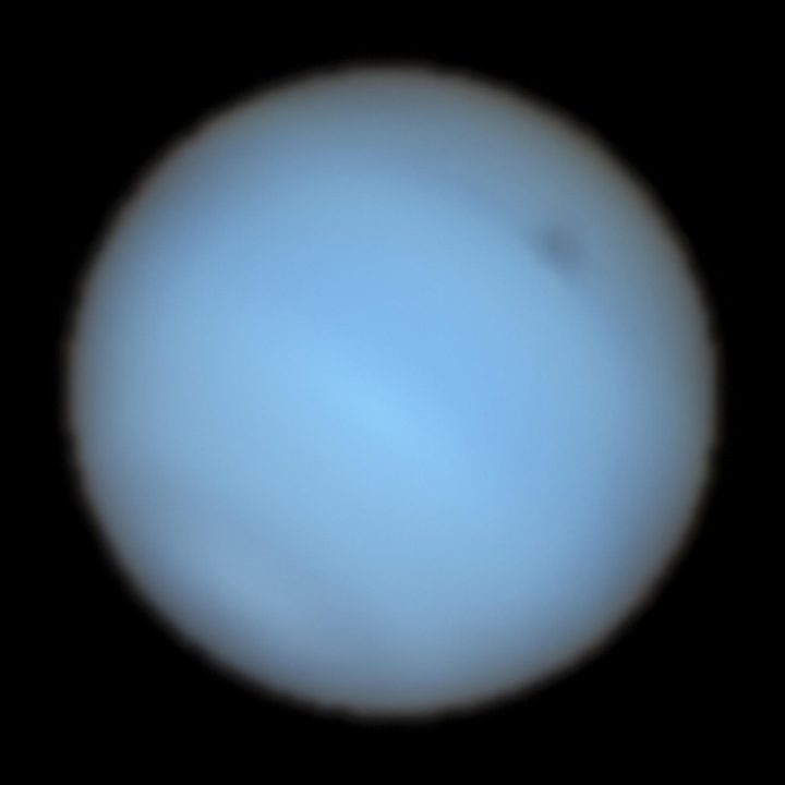 ESO detecta desde Chile una mancha oscura en Neptuno
