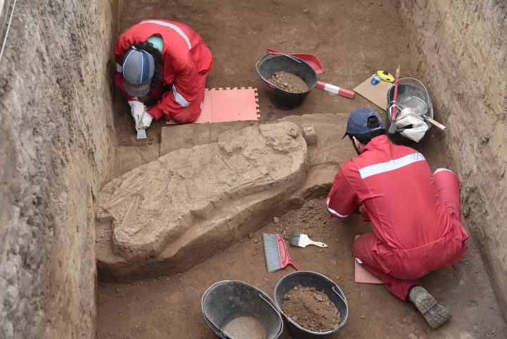 Hallazgos arqueológicos de 11 mil años en futura Línea 7