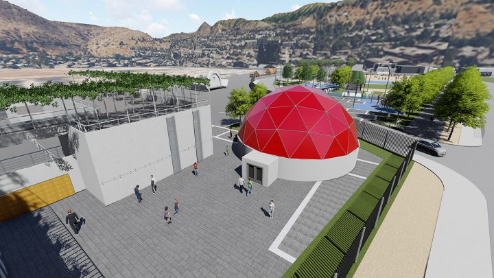 Comenzó la construcción del Planetario de Huechuraba