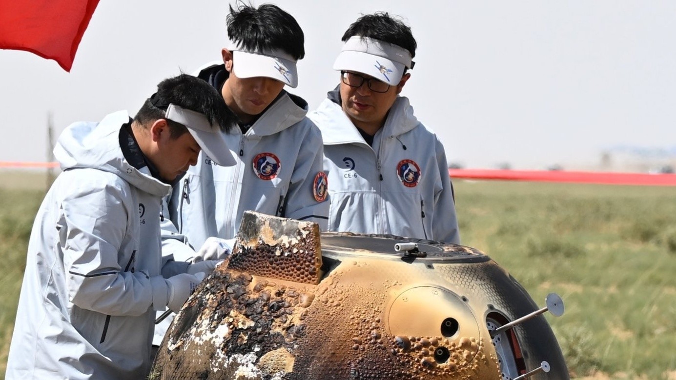 Chang’e 6 llega a la Tierra con muestras de la cara oculta de la Luna