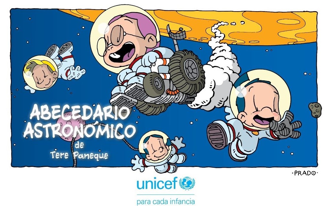 Tere Paneque y UNICEF lanzan libro gratuito sobre el cosmos