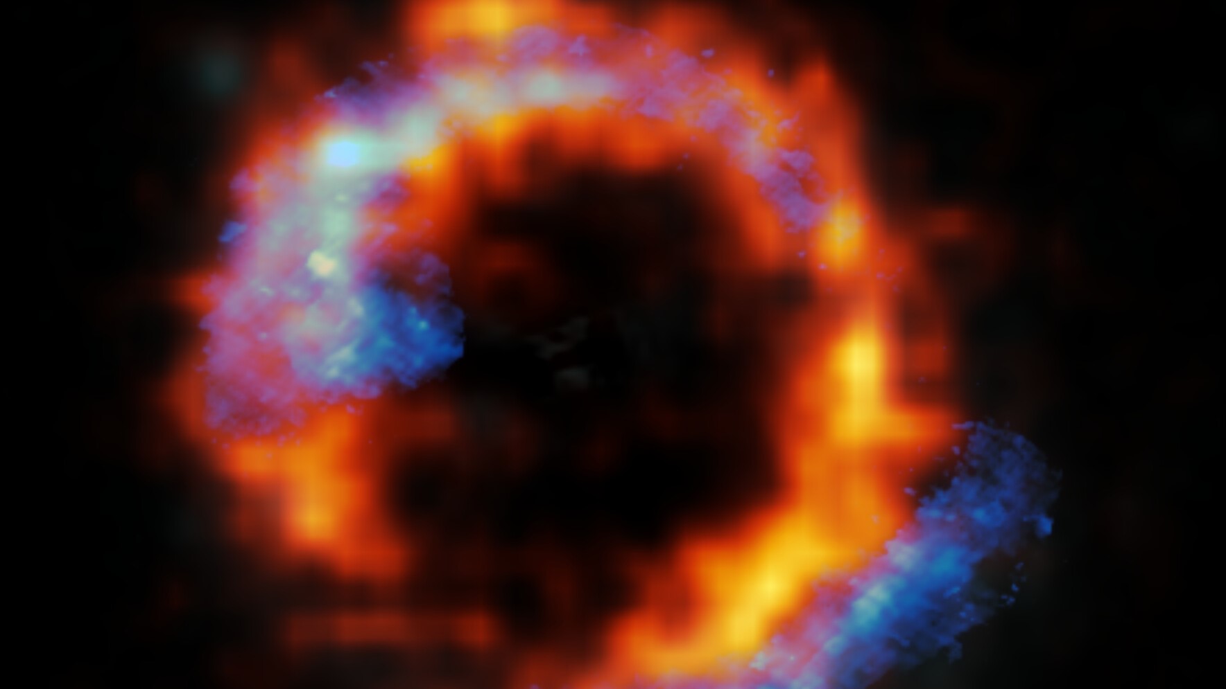 Desde Chile descubren galaxia híperluminosa con características inéditas