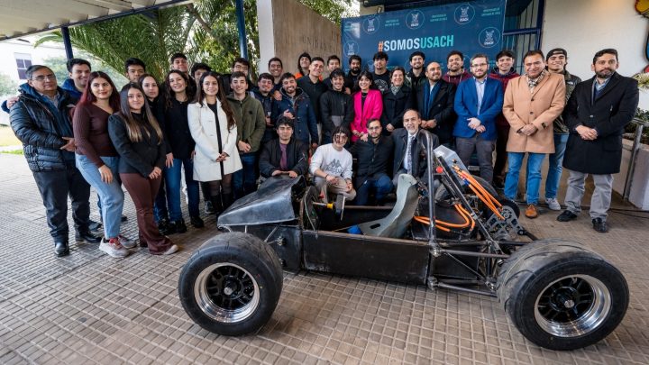 Primer vehículo eléctrico chileno competirá en Fórmula SAE Brasil 2024