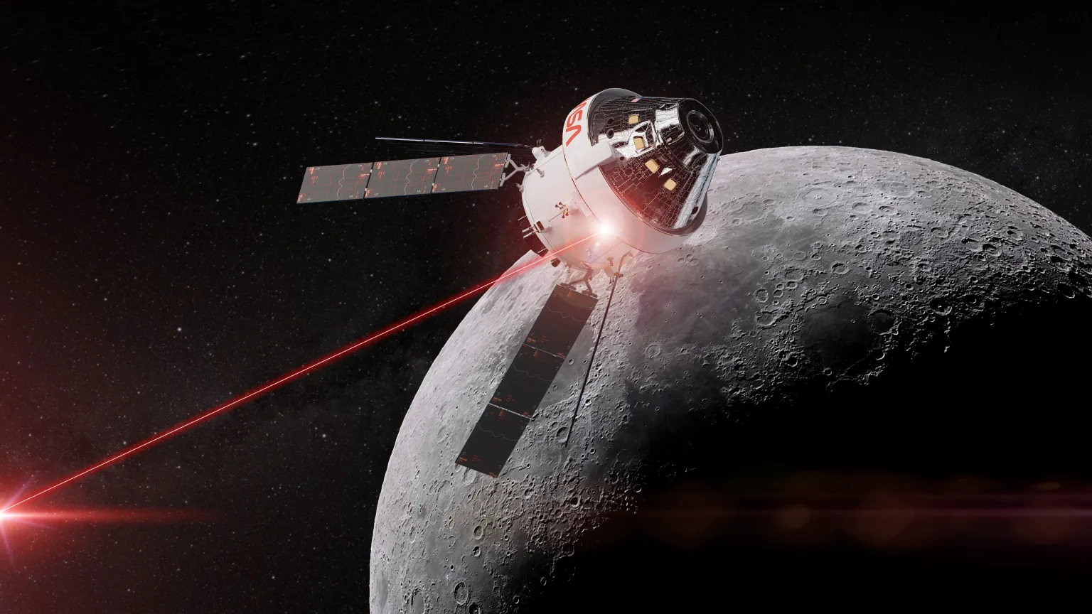 Cohete de la misión lunar Artemis II llega al Centro Espacial Kennedy
