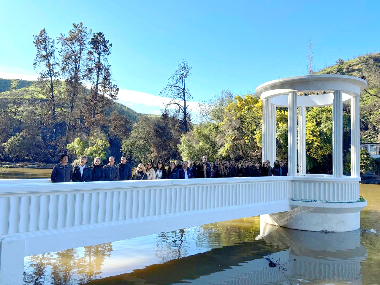 Jardín Botánico de Viña inaugura histórica Glorieta y Pasarela tras el megaincendio