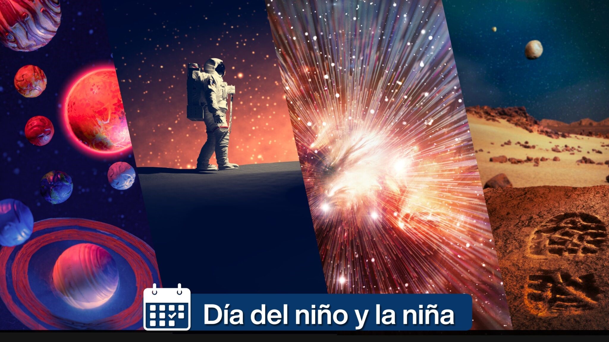 Día de la niñez con un “temporal” de charlas de astronomía online