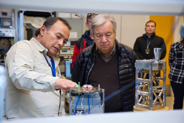 Secretario General de la ONU visitó el Observatorio ALMA en Chile