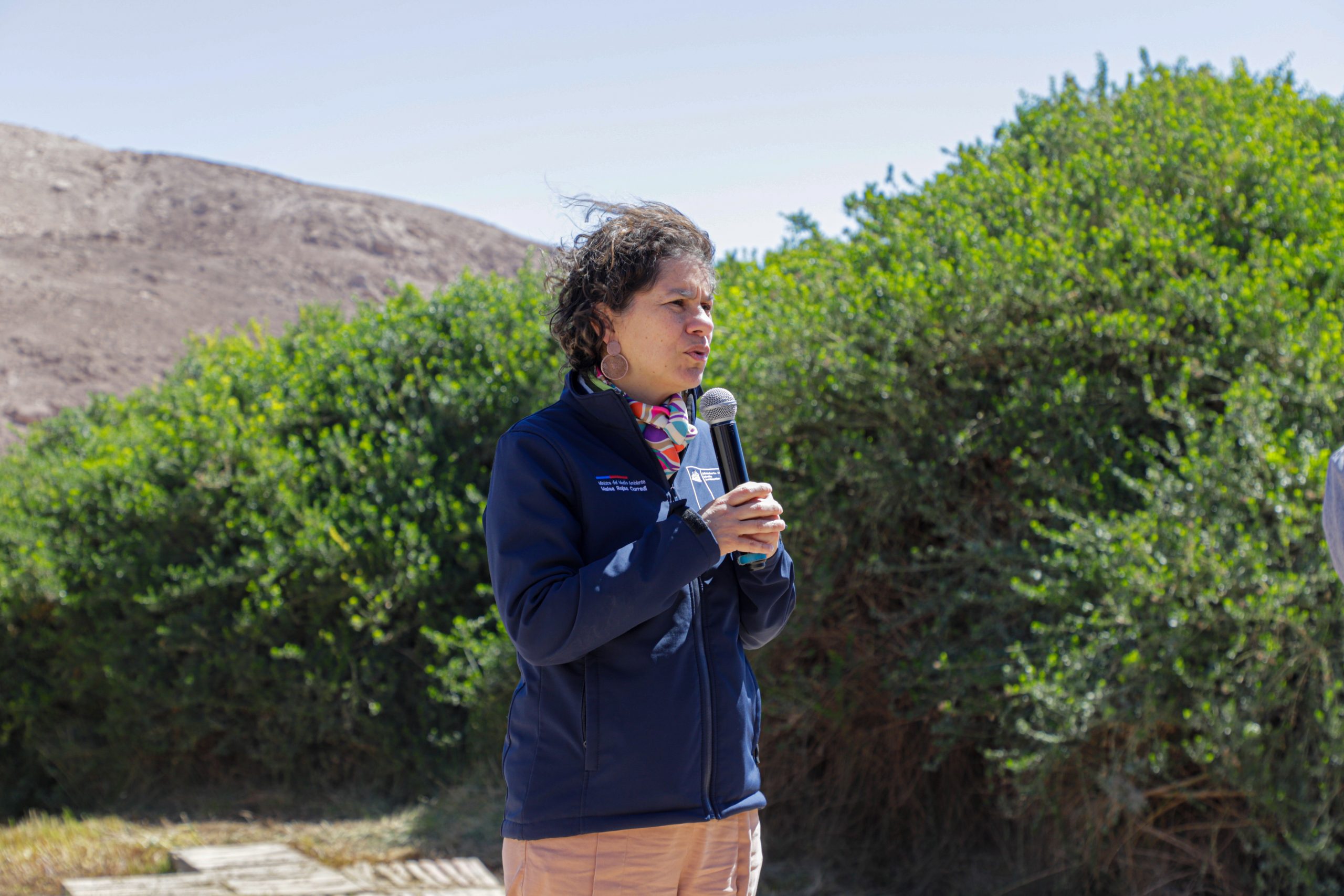 Ministra del Medio Ambiente anuncia la primera área protegida para Calama