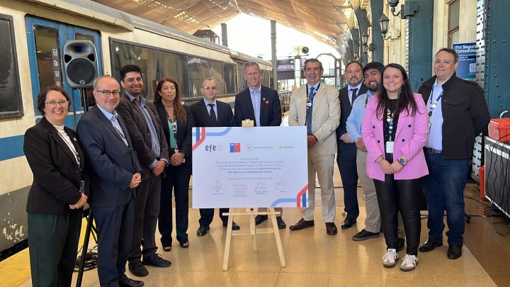 Nuevo acuerdo busca que trenes de Chile operen con hidrógeno verde