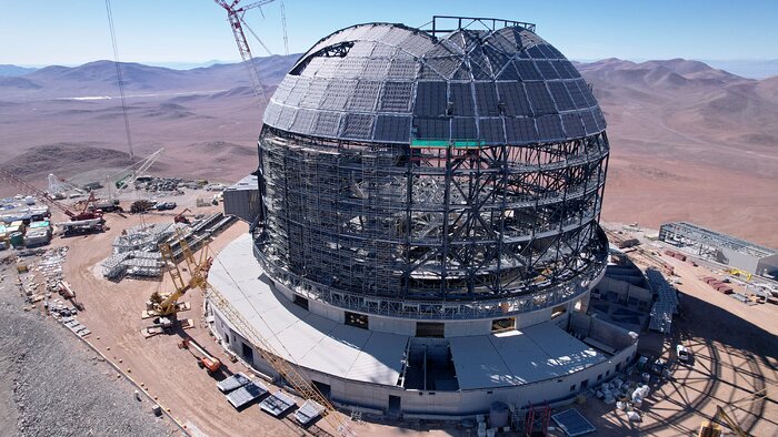 Cómo avanza el ELT: El telescopio más grande el mundo ubicado en Chile y que estará listo en 2028