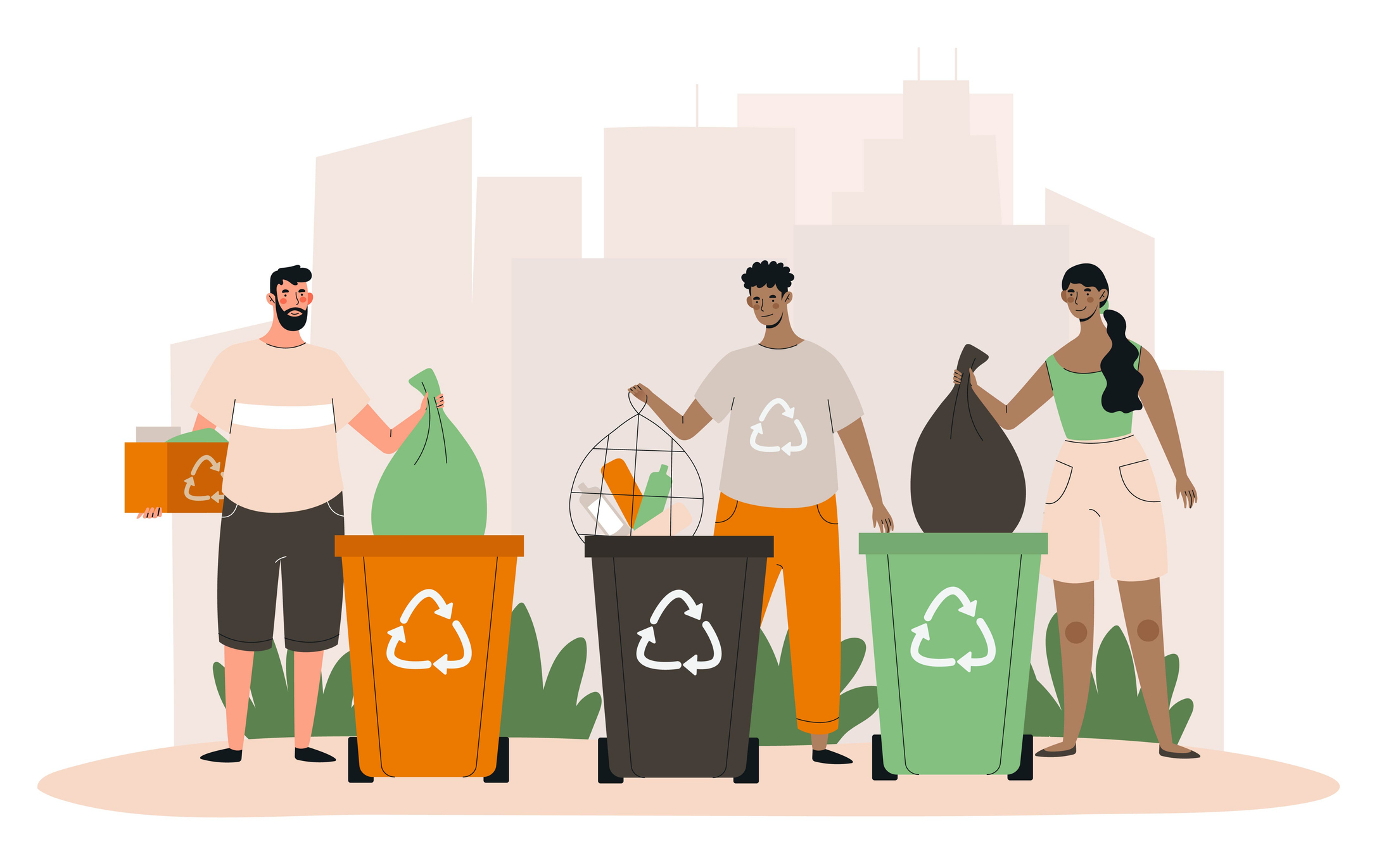 Disminuyen las personas que declaran reciclar y las que se consideran “ecologistas”