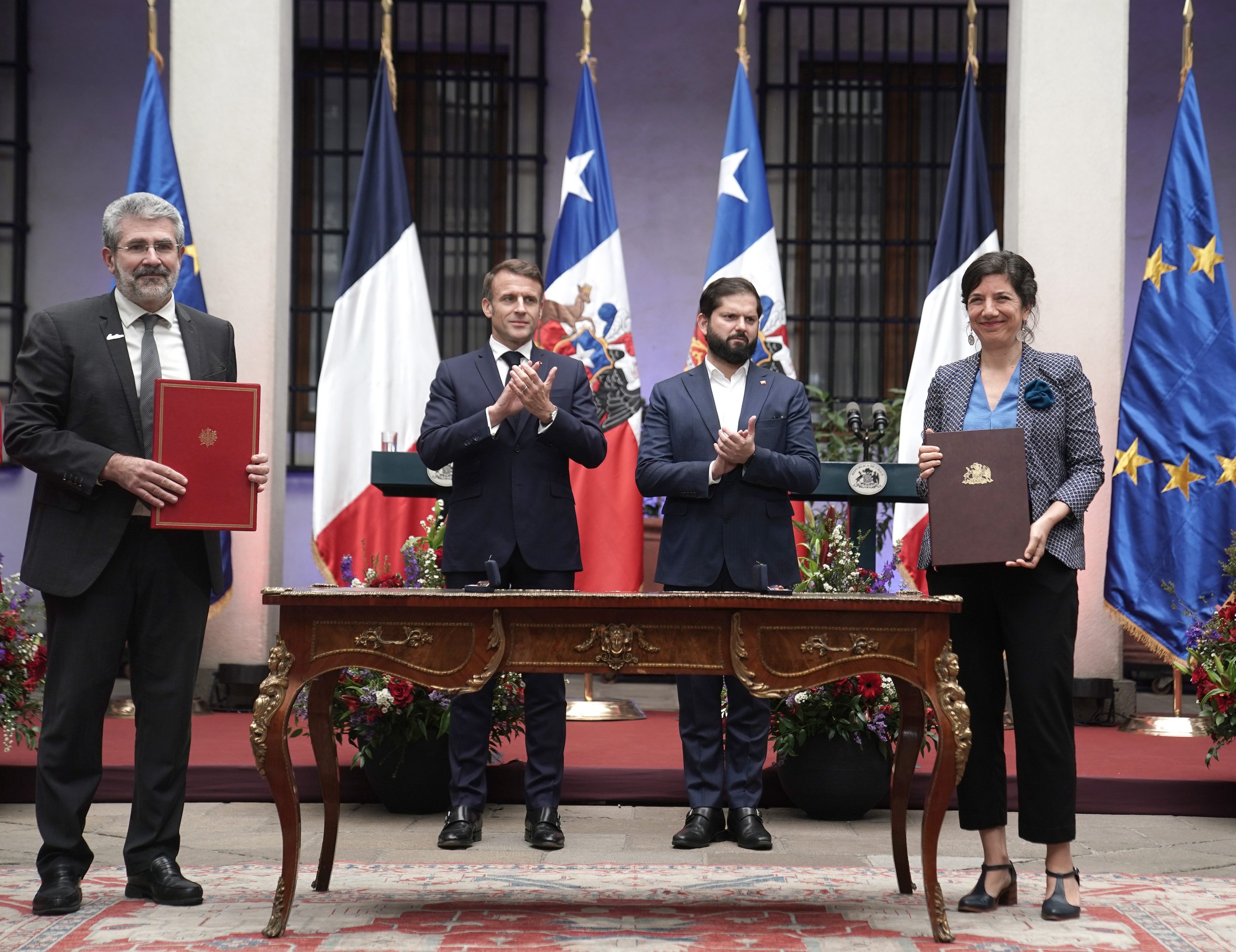 Chile y Francia anuncian la creación de un Centro Binacional de Inteligencia Artificial