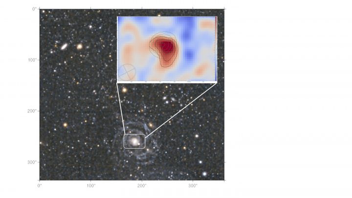 Por primera vez descubren gas molecular en la galaxia espiral más grande