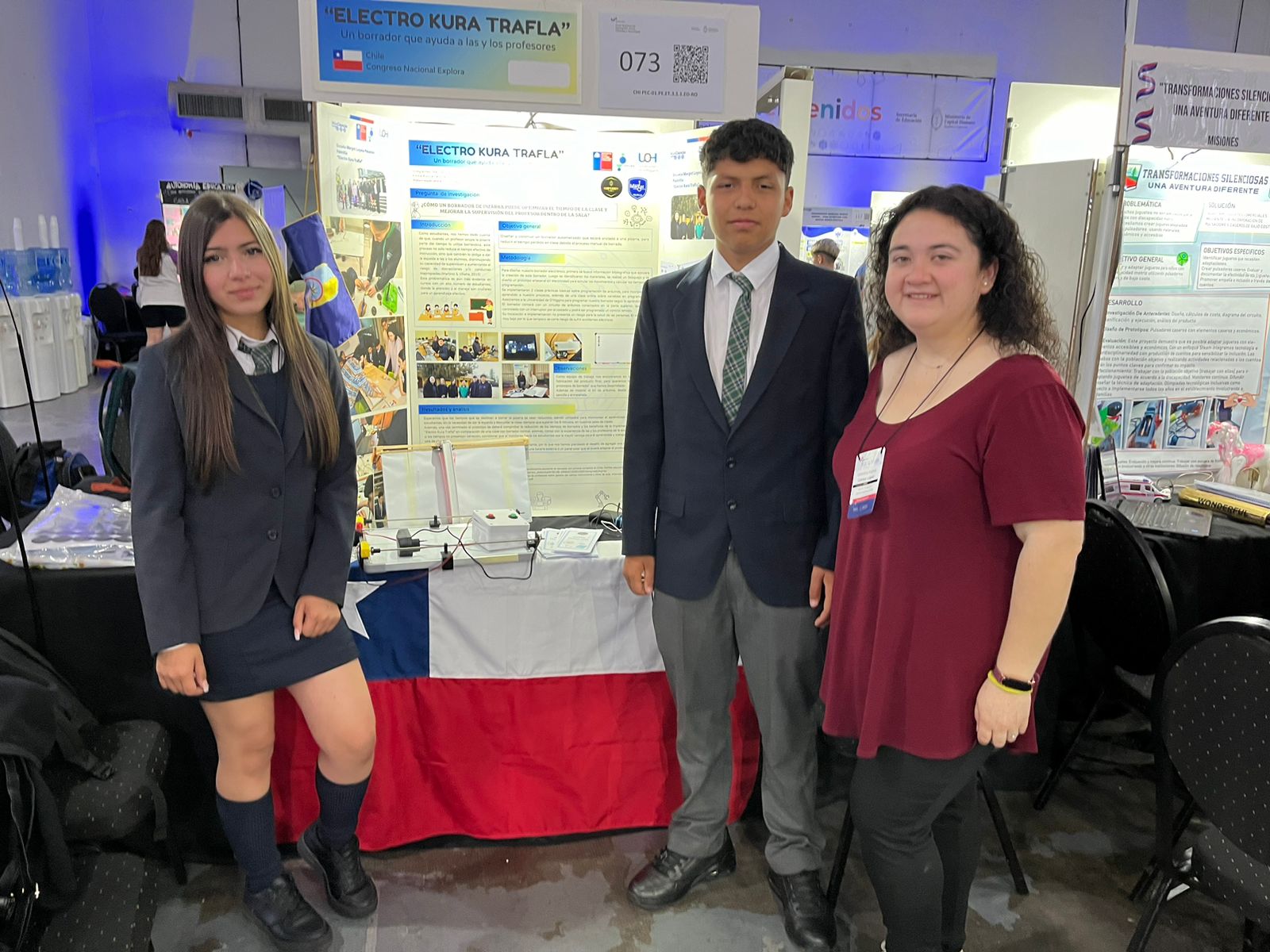 Estudiantes de la Región de O'Higgins representaron al país en feria científica internacional