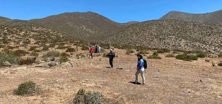 Una expedición inédita buscó rastros de meteoritos en La Higuera